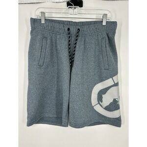 Ecko Unltd Sweat Shorts Fleece‎ Grunge Vintage Y2K Skater Rhino Logo Mens Medium